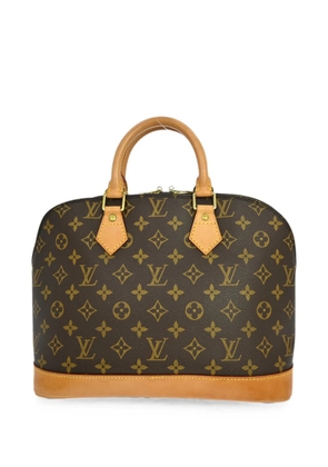 Louis Vuitton Pre-Owned 2001 Alma monogram tote bag - Brown