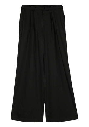 JOSEPH Tunis cotton trousers - Black