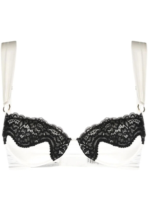Stella McCartney padded balconette bra - White