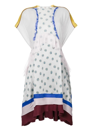 Valentino Garavani bouquet print dress - Grey