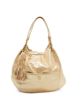 Tory Burch Dean tassel tote bag - Gold