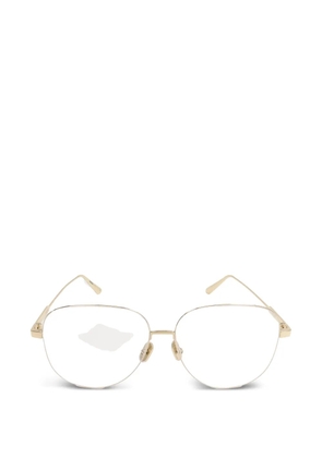 Christian Dior Pre-Owned square-frame sunglasses - Gold