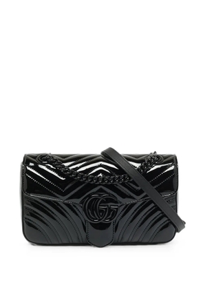 Gucci Pre-Owned medium GG Marmont matelassé shoulder bag - Black