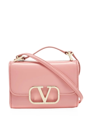 Valentino Garavani Pre-Owned VLogo leather shoulder bag - Pink