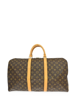 Louis Vuitton Pre-Owned 1999 50 Keepall monogram travel bag - Brown