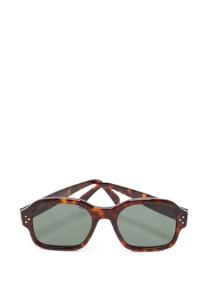 Celine Pre-Owned square-frame sunglasses - Brown
