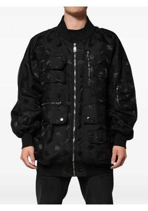 Dolce & Gabbana Logo Mania cargo jacket - Black