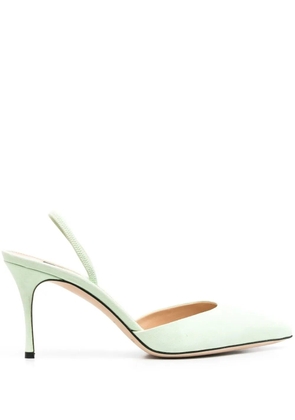 Sergio Rossi pointed-toe stiletto-heel pumps - Green