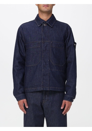 STONE ISLAND Jacket Men color Denim