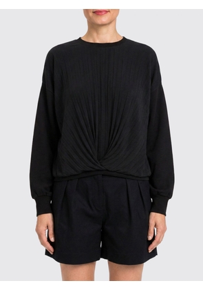 Twinset Pleated Viscose Blend Sweatshirt