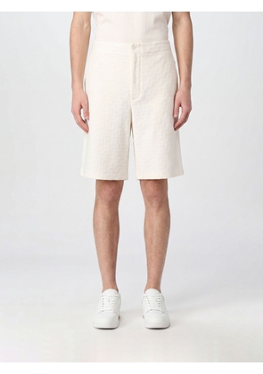 OFF-WHITE Shorts Men color Yellow Cream