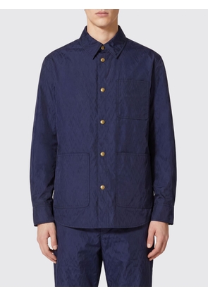 VALENTINO Jacket Men color Blue