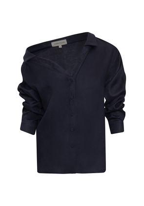 Andres Otalora Sefara Relaxed Linen Blouse - Moda Operandi