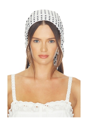 Charo Ruiz Ibiza Triana Foulard in White.