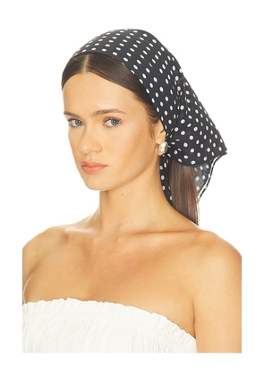 Charo Ruiz Ibiza Triana Foulard in Black.