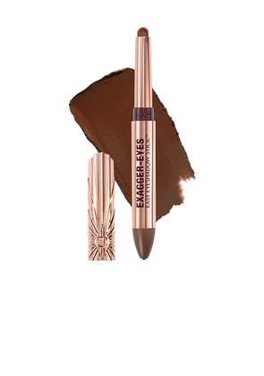 Charlotte Tilbury Exagger-Eyes Easy Eyeshadow Stick in Brown.