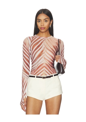 AFRM Kaylee Top in Brown. Size S. Also in XXS, XS, M.
