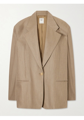 Calvin Klein Collection - Avery Oversized Wool-blend Blazer - Brown - IT36,IT38,IT40,IT42,IT44,IT46