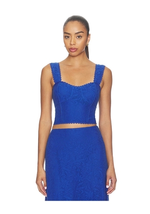 Cleobella Azul Top in Blue. Size S. Also in L, M, XL, XS.