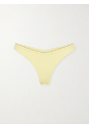 Away That Day - Fiji Recycled Stretch Bikini Briefs - Yellow - x small,small,medium,large