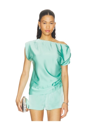 Amanda Uprichard Elroy Top in Green. Size XS. Also in L, M, S, XL.