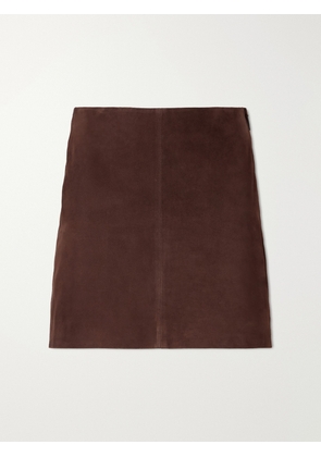 ARMA - Melody Suede Mini Skirt - Brown - EU 32,EU 34,EU 36,EU 38,EU 40,EU 42