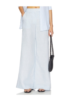 HEVRON Capri Pant in Baby Blue. Size 2. Also in 0, 4, 6, 8, 10.