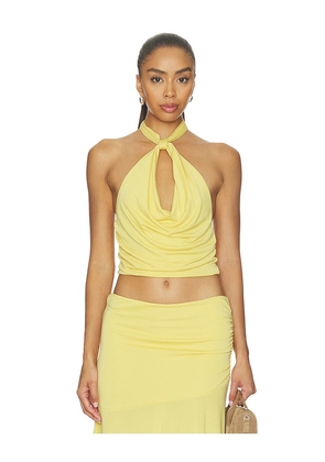 NIA Lucia Top in Yellow. Size S. Also in XS, M, L, XL.