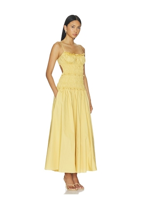 NIA Dante Dress in Yellow. Size S. Also in XS, M, L, XL.