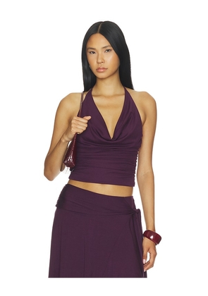 NIA Fabrizio Top in Purple. Size S. Also in XS, M, L, XL.
