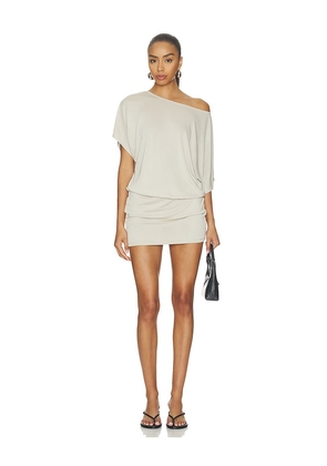 NIA Bruna Dress in Beige. Size S. Also in XS, M, L, XL.