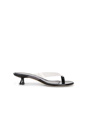 Stuart Weitzman Rio Sleek Sandal 35 in Black. Size 6. Also in 6.5, 7, 7.5, 8, 8.5, 9.5.
