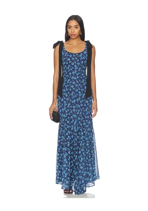 Sister NY Sydney Dress in Blue. Size XS. Also in S, M, L, XL.