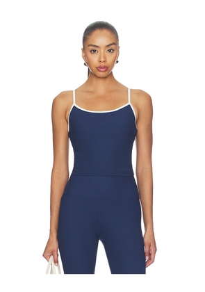 YEAR OF OURS Ribbed Bralette Tank in Navy. Size S. Also in XS, M, L.