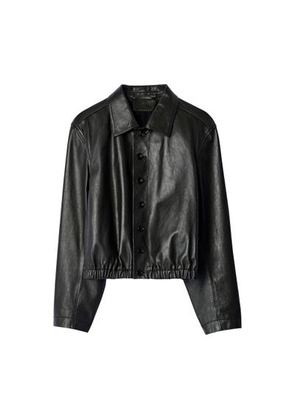 Soft leather jacket