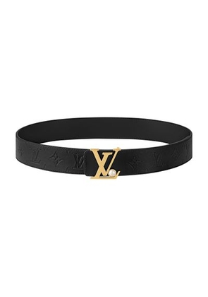 LV Initiales Pearls 40mm Reversible Belt