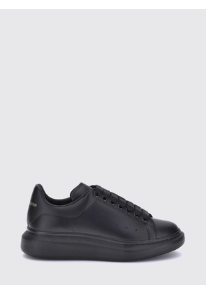 McQueen Oversize Sneakers in Smooth Calf Leather with Chunky Sole