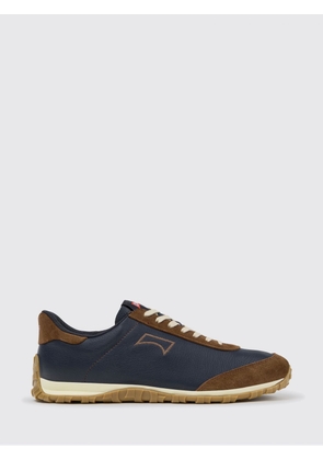 CAMPER Two-Tone Drift Walk Leather and Suede Sneakers with Vibram Sole