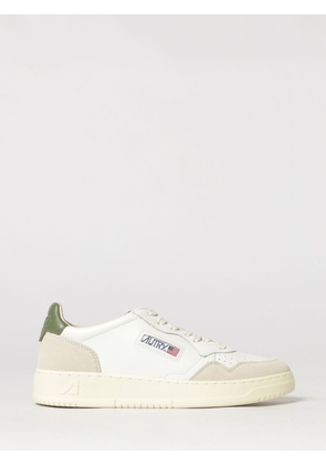 AUTRY Medalist Low Top Trainers in Bicolour Leather and Suede