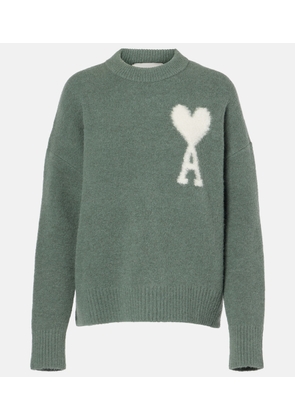Ami Paris Ami De Cour alpaca-blend sweater