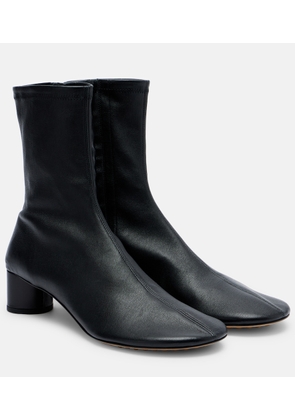 Bottega Veneta Cherry leather ankle boots