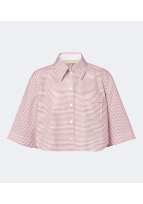 Valentino Gingham cotton shirt