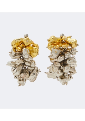 Dries Van Noten Embroidered drop earrings