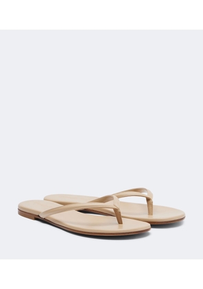 Gianvito Rossi Calypso leather thong sandals