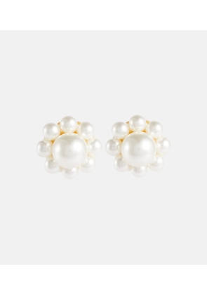 Simone Rocha Daisy stud earrings
