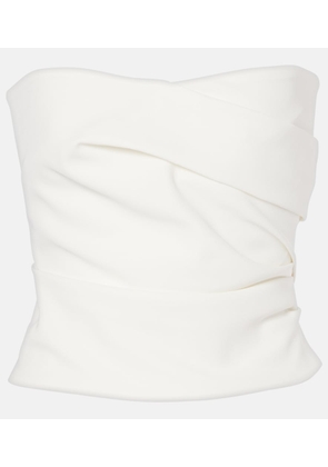 The Sei Pleated crepe top