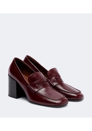Dries Van Noten Leather penny loafers
