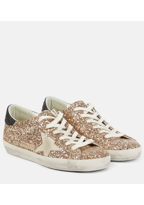 Golden Goose Superstar glitter sneakers