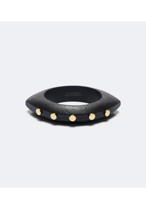 Isabel Marant Layla studded wood bangle