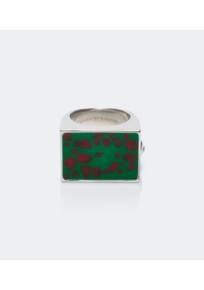 Dries Van Noten Enamel signet ring
